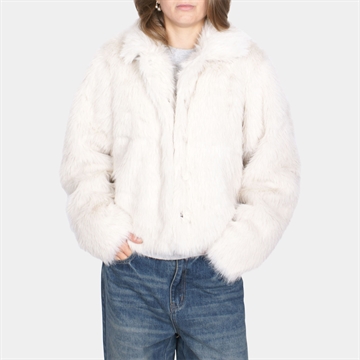 Grunt Anna Fur Jacket Dark Beige